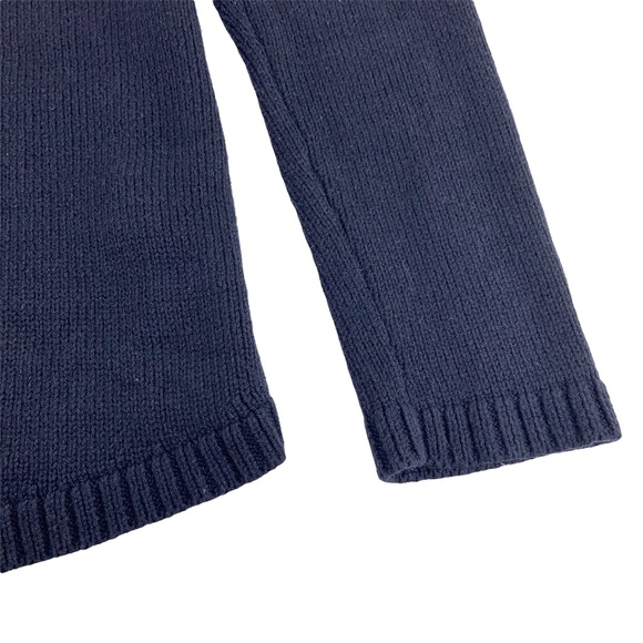 Talbots Multicolor Patterned Fairisle Crew Neck Sweater medium cotton - Picture 5 of 6